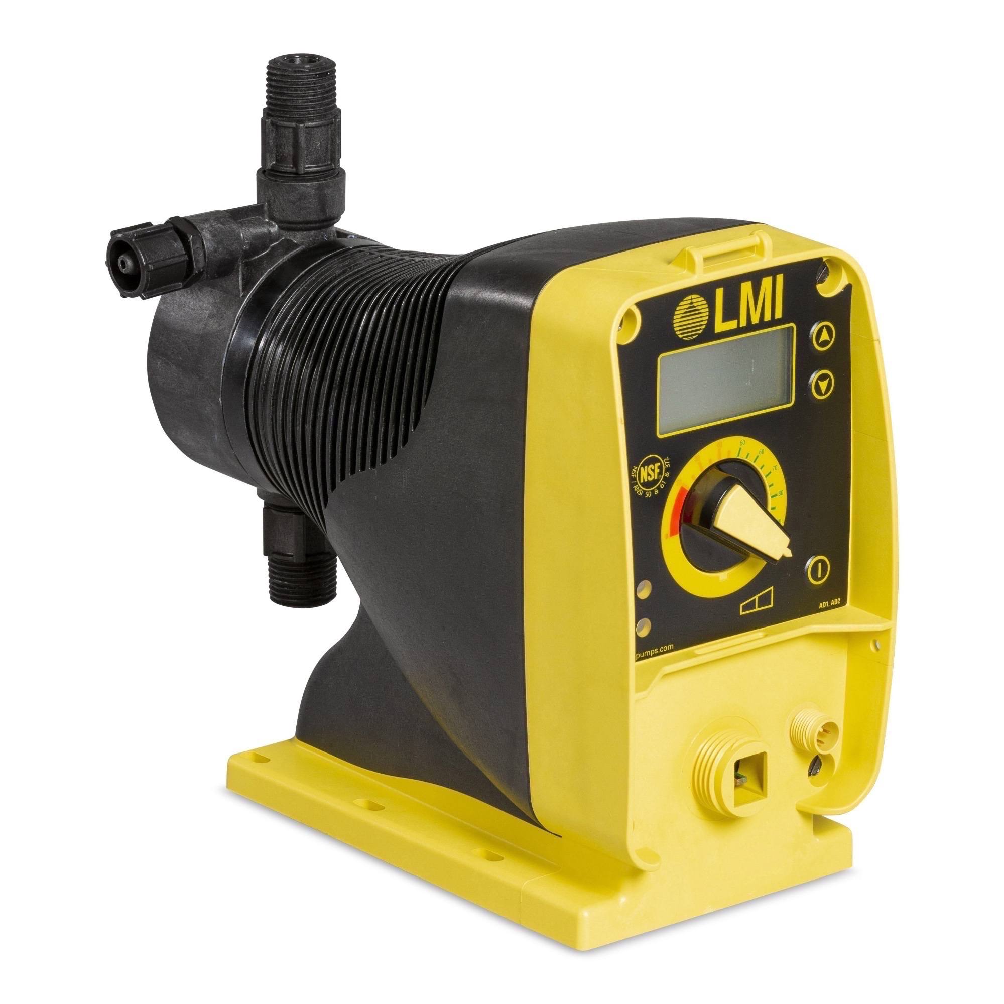 LMI :: AD212-812NI | LMI Metering Pump - 0.21 GPH - 250 Psi - PVDF