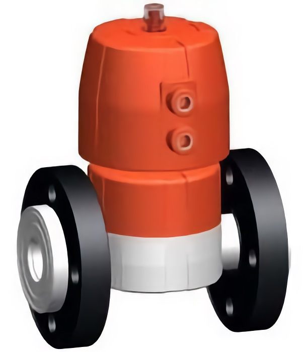 Fischer 185.657.737 2 DIASTAR Ten DA Flanged PVDF/PTFE/EPDM