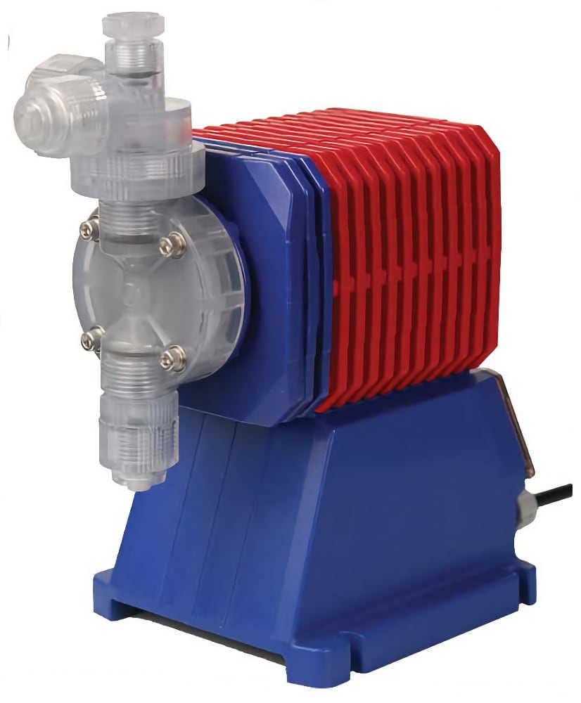 Walchem Pumps :: EHE46E1-VCT | Metering Pump - 12 GPH - 60 PSI - PVC - FKM