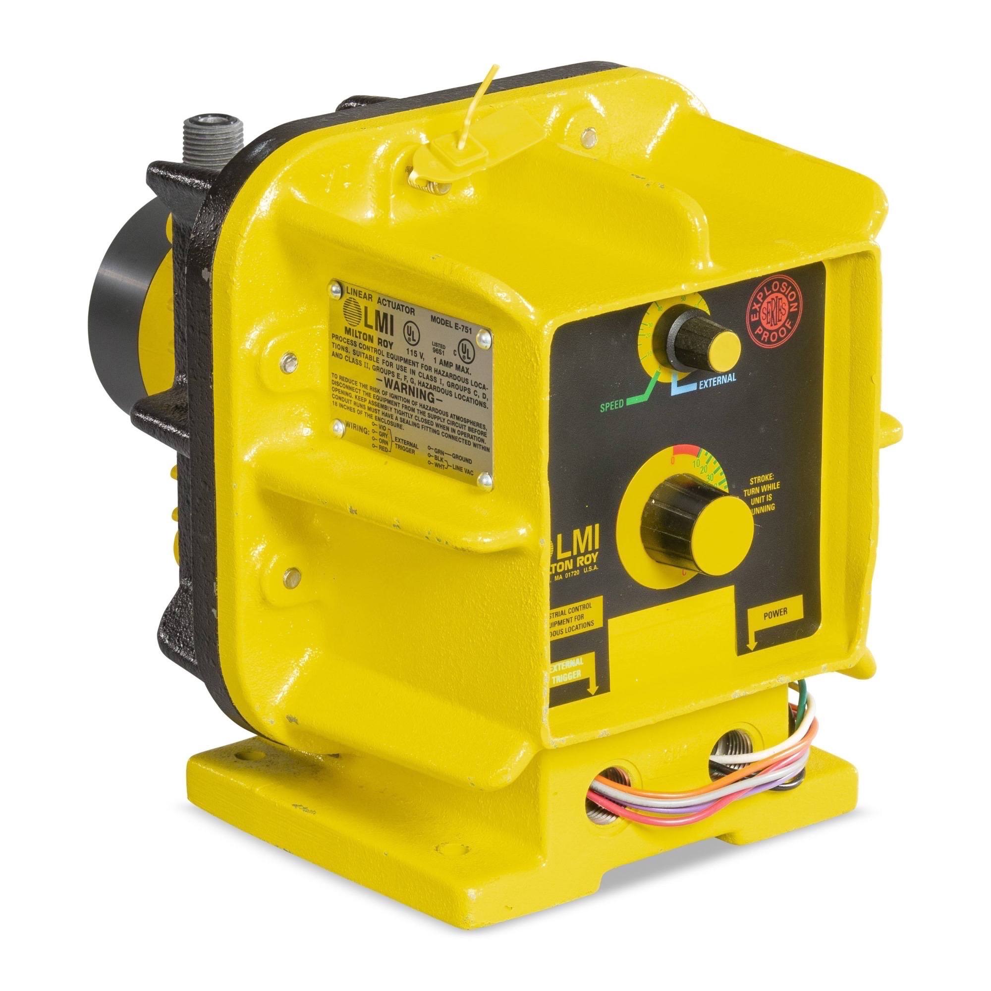 LMI :: E721 | LMI Metering Pump - 4.0 GPH - 100 psi - Drive Only