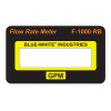 RB-200AT-LPM1 | F-1000-RB 100-1000 LPM 2" IPS SLIP PVC TEE