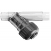 192.306.962 | 3/4 - 306 Line Strainer Silicone Free Spigot 20Mesh Translucent - PVC/FKM