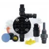 LE-823NI-150 | LMI Pump Liquid End - Molded - PVDF (A/P+)