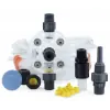 LE-910HI | LMI Pump Liquid End - AutoPrime Degas - Acrylic w/ MFV