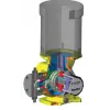 SG71-J-PP | LMI Metering Pump - 75 GPH - 50 psi - for Polymers - 1" F/NPT - 1 hp (3P-60hz)