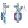 ADV-VCH-7 | VALVE - AUTO DEGASSING - 3/8 VC-H
