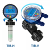TIB-PF-S | Truflo TIB Battery Insertion Paddlewheel Flow Meter - PVDF w/ Viton Seals - for 1/2" to 4" Pipe - LED - Flow & Total