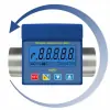 TK3B-15-SS | 1/2" Truflo TKB Battery Operated Paddlewheel Flow Meter - 316SS w/ Viton Seals - Threaded Connections - LCD - Rate & Total