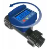 TKB-25-PP-E | 1" Truflo TKB Battery Operated Paddlewheel Flow Meter - PP - EPDM - Threaded Connections - LCD - Rate & Total