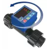 TKM-80-PP | 3" Truflo TKM Paddlewheel Flow Meter - PP - Viton - Flanged Connections - LED - Rate & Total - Pulse & 4-20mA Output - 24VDC