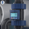 TKB-50-PP-B-E | 2" Truflo TKB Battery Operated Paddlewheel Flow Meter - PP - EPDM - Butt Fused Connections - LCD - Rate & Total