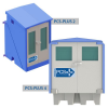 253-33299 | PCS-PLUS 2 Base Only No Divider - Blue/Gray 2-Tone