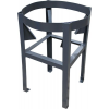 02-31056 | 19 Gal - ProChem Cone Bottom Tank Stand - 60° Slope Painted Stainless Steel with Agitator Bracket