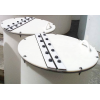 02-33032 | Bolted Lid for ProChem Open Top Process Chemical Tanks - 500 Gal - Bolted Hinged - Plastic