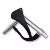 9096E | Hand Nozzle - Stainless 316 - 3/4" O.D. (19 mm) - Hose Barb Intake - EPDM