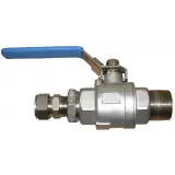 1167375 | 7R Inline Sensor Fitting - 1 Inch Ball Valve - 316 SS