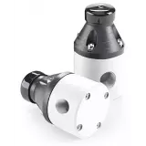 BPM025-T | 1/4 inch M-Series Back Pressure Valve - PTFE