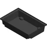 253-31633 | ProChem Basin - 120 Gallon - Holds Tank Size (2x) 75/100 - Basin w/o FRP Grating