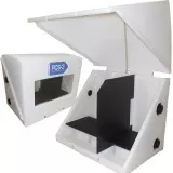253-29458 | PCS - 3 Pump Enclosure - w/Cover - w/Divider - Natural