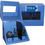 253-29460 | PCS - 3 Pump Enclosure - w/Cover - w/Divider - Blue