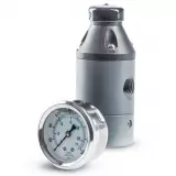 BPIM-025 | M-Series Back Pressure Valves w/ Gauge Isolator - 1/4 inch