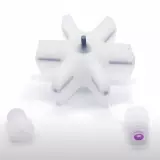 100317 | Rotor Repair Kit, Kynar Tungsten Carbide, 6 Magnet, High-Res for IP Series