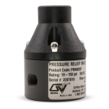 PRM025-P | 1/4 inch M-Series Pressure Relief Valve - PVC