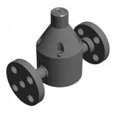 BPG100-AF | 1 inch G-Series Back Pressure Valve - Alloy 20 - 150# Flanges