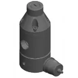PRSM-050 | 2 Port M-Series Pressure Relief Valves w/ Pressure Switch - 1/2 inch