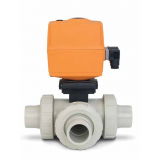 170 | Electrically Actuated 3-Way Vertical Ball Valves (EA25)