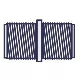 4884-020 | 1" PVDF  MNPT Nipple