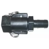 125A100C | Quick Disconnect - Polypropylene - 1.25" Thread x 1" Barb (32 mm x 25 mm)