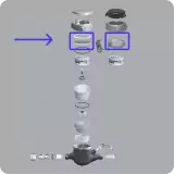 Lens Gasket Assemblies for ACS Water Meters