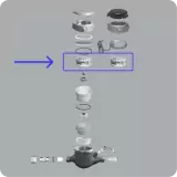 Register Clockwork for ACS Water Meters