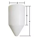 ProChem Cone Bottom Tanks - 60° Slope