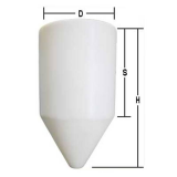 ProChem Cone Bottom Tanks - 60° Slope