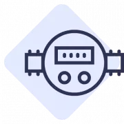 Flow Meters & Control Icon via Supplyline
