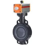 240 | Pneumatically Actuated Wafer Butterfly Valve