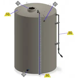 293-29143 | 9000 Gal - Single Wall Value Pak - Gold Pak