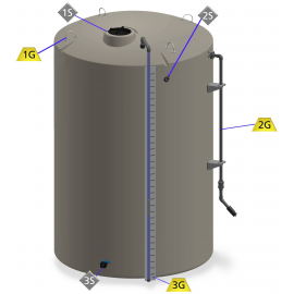 293-29118 | 6500 Gal - Single Wall Value Pak - Silver Pak