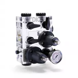 DIS21-DDII-0111044Z | DICE DS - 1/2 in - 150 PSI - PVDF - PVDF - Viton