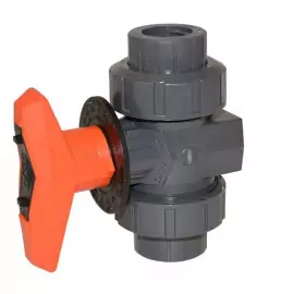 161.523.522 | 1/2 inch - 523 Metering Valve Socket/Threaded NPT - PVC/EPDM - Softwash mix