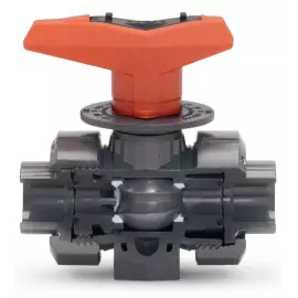 161.523.522 | 1/2 inch - 523 Metering Valve Socket/Threaded NPT - PVC/EPDM - Softwash mix