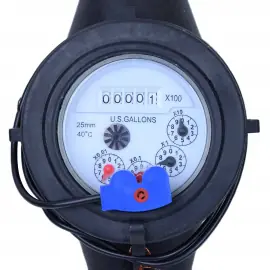 ACS-NM-062-R/10P | Plastic Multi-jet Cold Water Meter - Pulser - 0.5 in - 10 P/G
