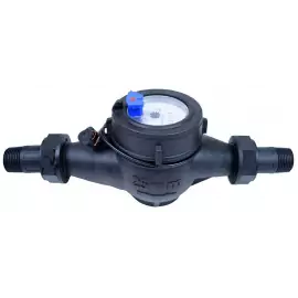 ACS-NM-062 | Plastic Multi-jet Cold Water Meter - Totalizer - 0.5 in