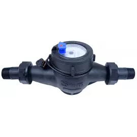 ACS-NM-100 | Plastic Multi-jet Cold Water Meter - Totalizer - 1 in