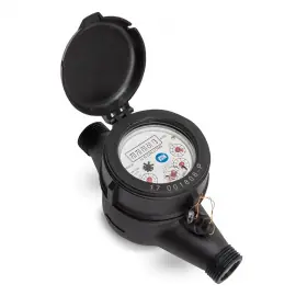 ACS-NM-100-R/2P | Plastic Multi-jet Cold Water Meter - Pulser - 1 in - 2 P/G