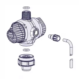 48755 | 4FV Assembly - PVDF/PTFE → 57706