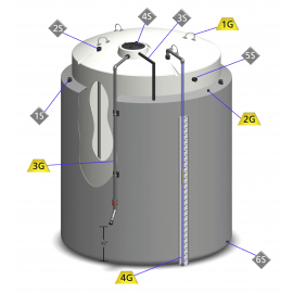 293-29194 | 7800 Gal - Double Wall Value Pak - Gold Pak