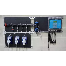 1240477 | Cooling Tower Plumbing Manifold - 20 ft Flow Switch - Conductivity - 3/4 inch NPT - Left Exit